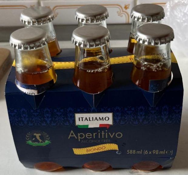 Fotografie - Aperitivo analcolico biondo Italiamo