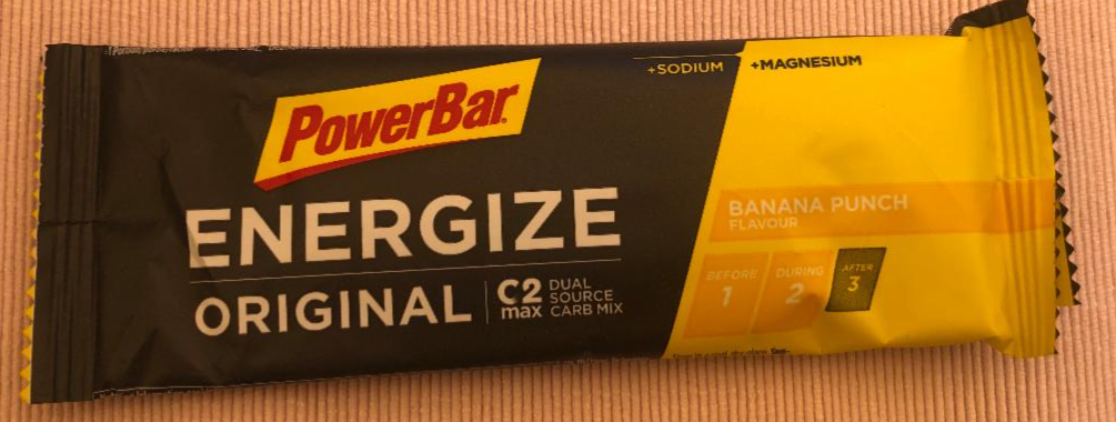 Fotografie - Energize Original Banana Punch PowerBar