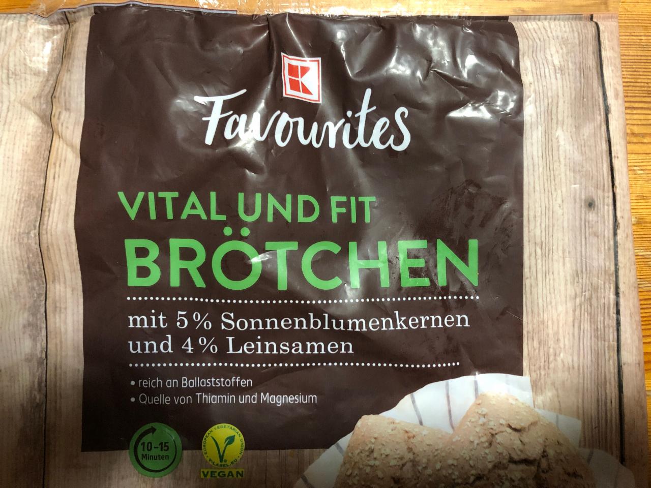 Fotografie - Vital und Fit Brötchen K Favourites