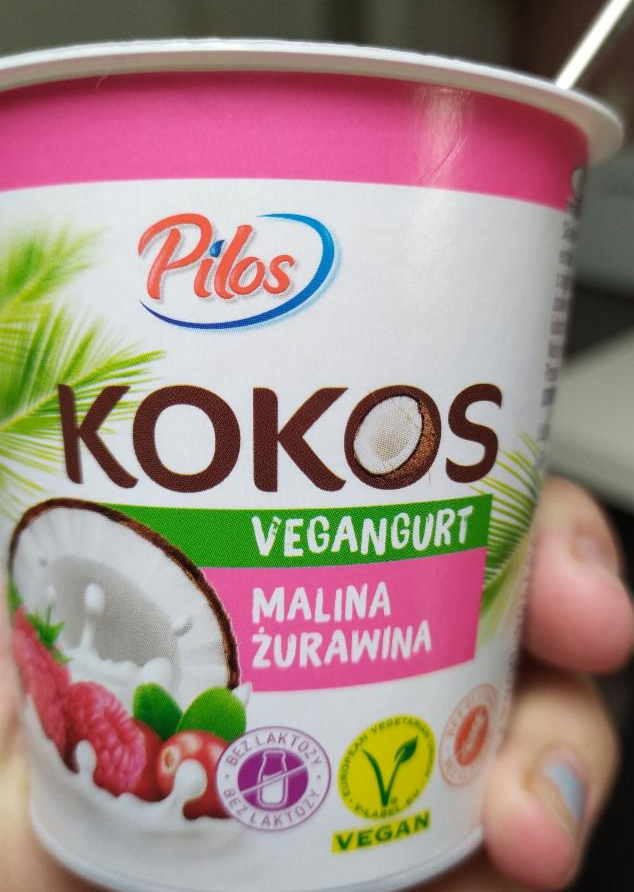 Fotografie - vegan kokos malina Pilos