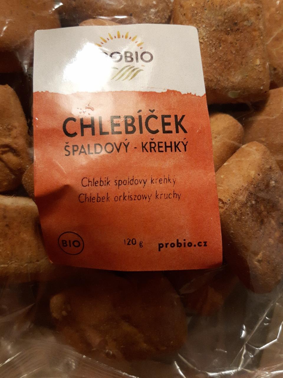 Fotografie - Špaldový chlebíček Probio