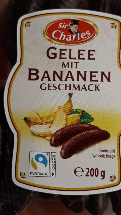 Fotografie - Gelee mit bananen geschmack Sir Charles