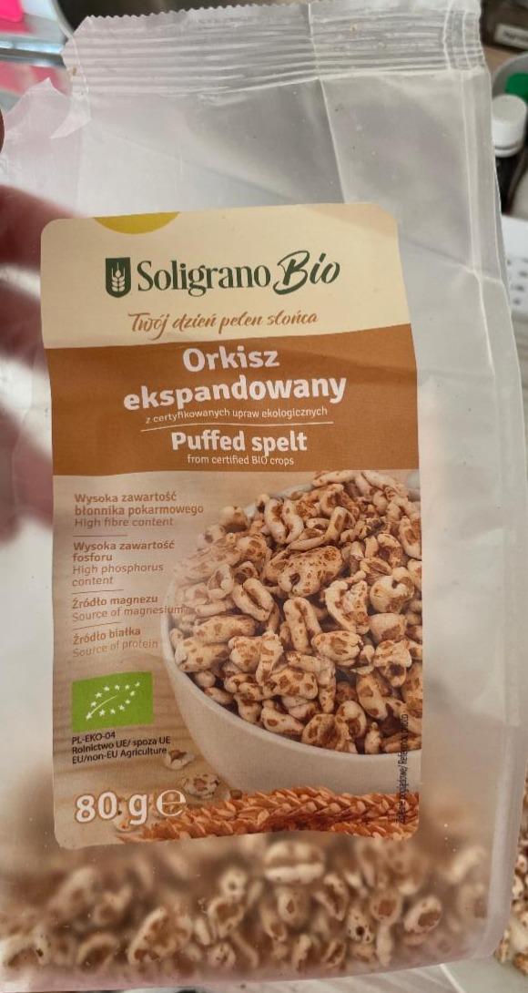 Fotografie - Puffed spelt Soligrano Bio