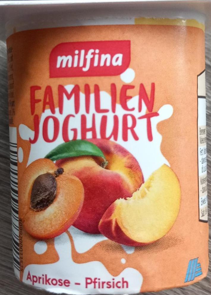 Fotografie - Familien Joghurt Aprikose Pfirsich Milfina