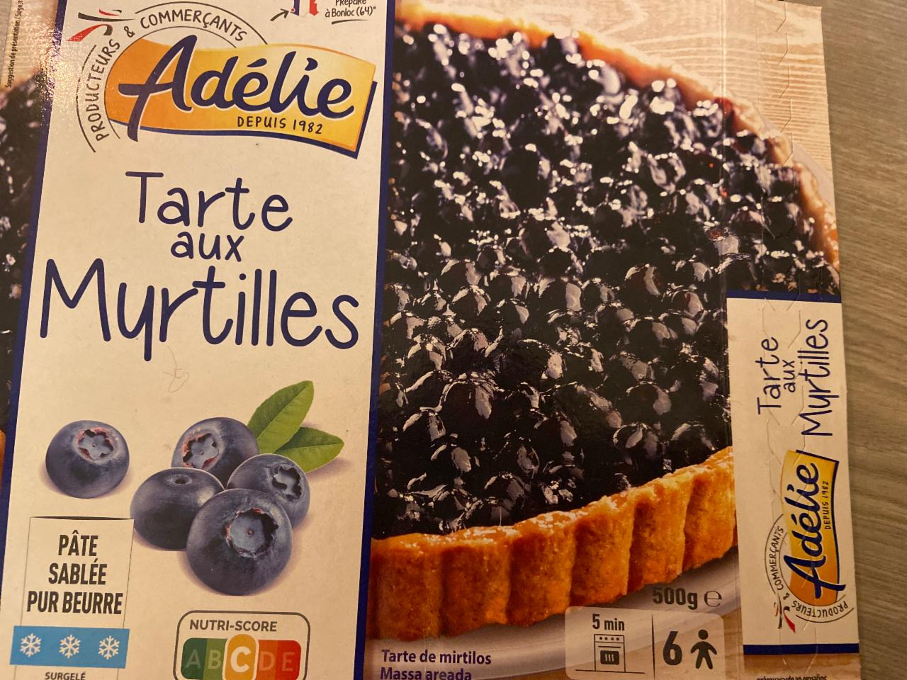 Fotografie - Tarte aux Murtilles Adélie