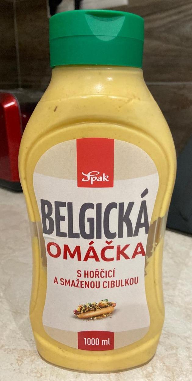 Fotografie - Belgická omáčka s hořčicí a smaženou cibulkou Spak