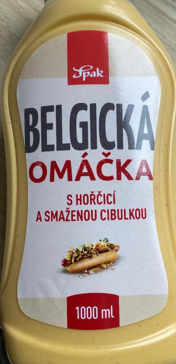 Fotografie - Belgická omáčka s hořčicí a smaženou cibulkou Spak