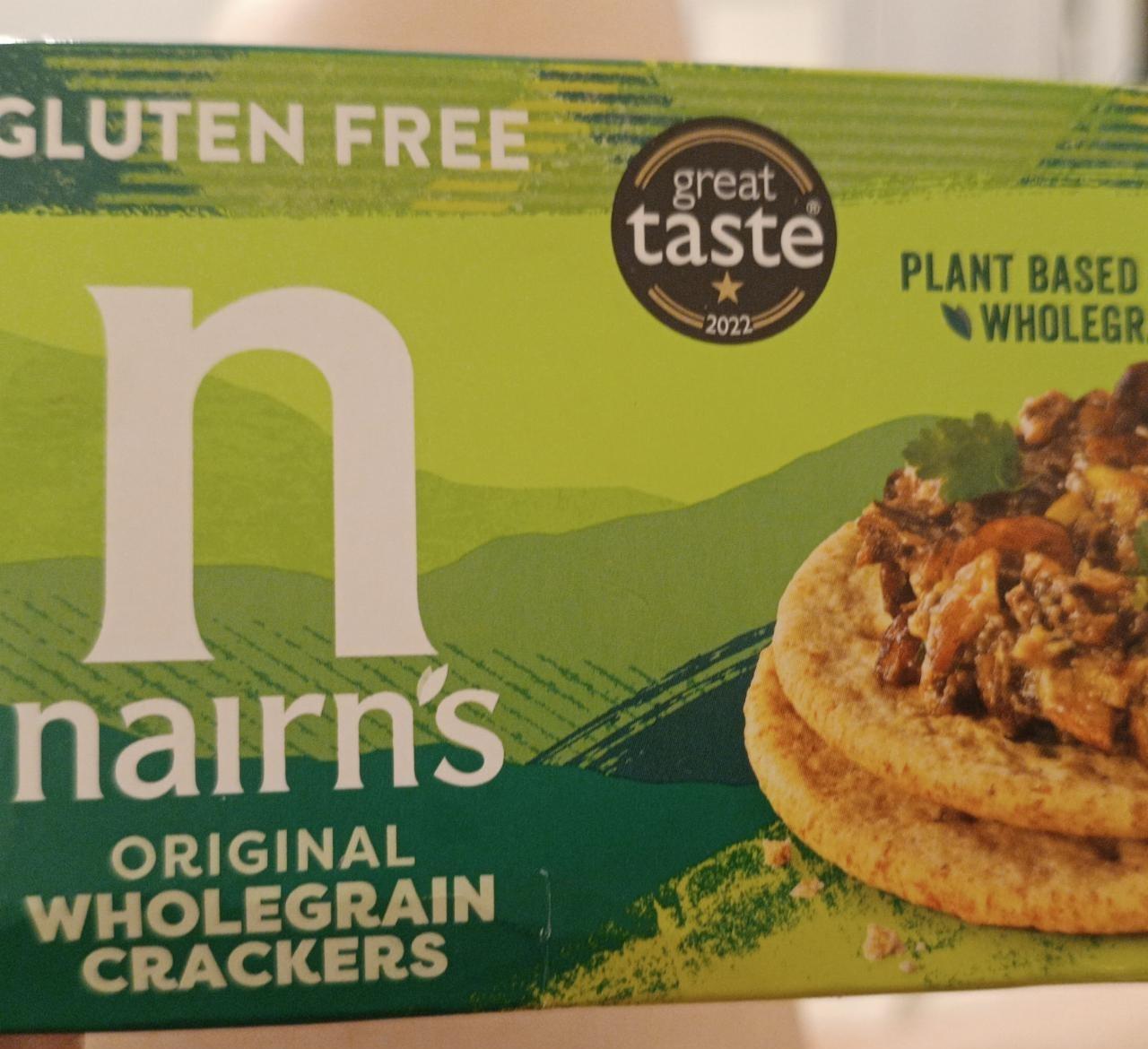 Fotografie - Gluten free original wholegrain crackers Nairn's