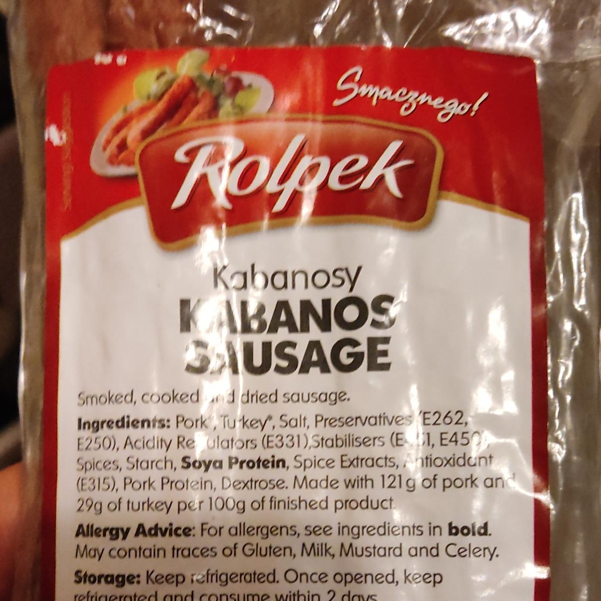 Fotografie - Kabanosy Kabanos Sausage Rolpek