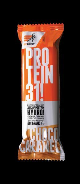 Fotografie - HYDRO PROTEIN BAR karamel s čoko polevou Extrifit