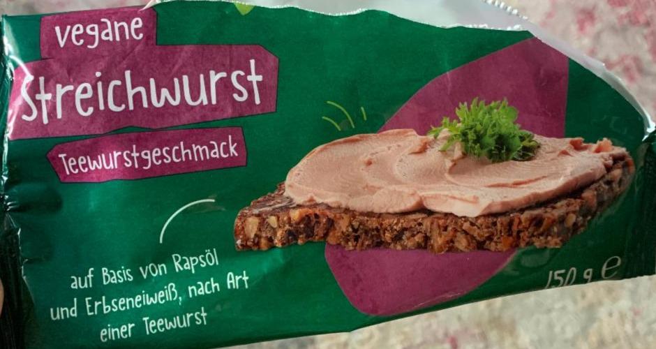 Fotografie - Vegane Streichwurst Teewurstgeschmack Vemondo