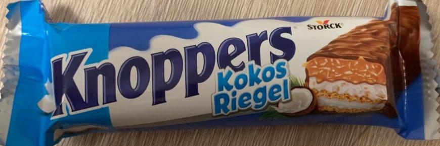 Fotografie - Knoppers coconut bar Storck