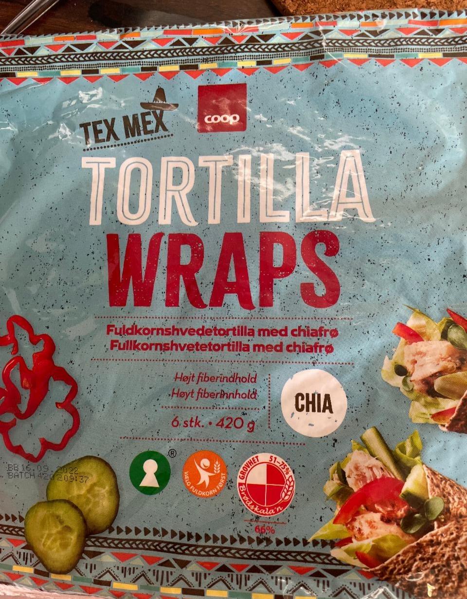 Fotografie - Tortilla Wraps Chia Coop