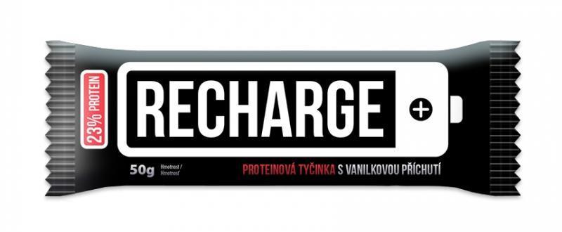 Fotografie - Recharge proteionová tyčinka s vanilkovou příchutí Bonavita