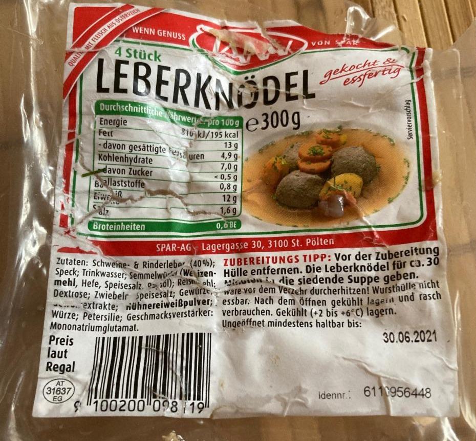 Fotografie - Leberknödel TANN