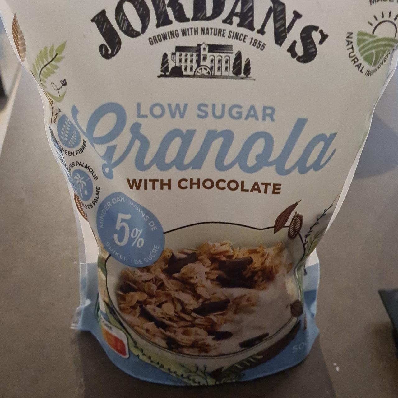 Fotografie - Low Sugar Granola with chocolate Jordans