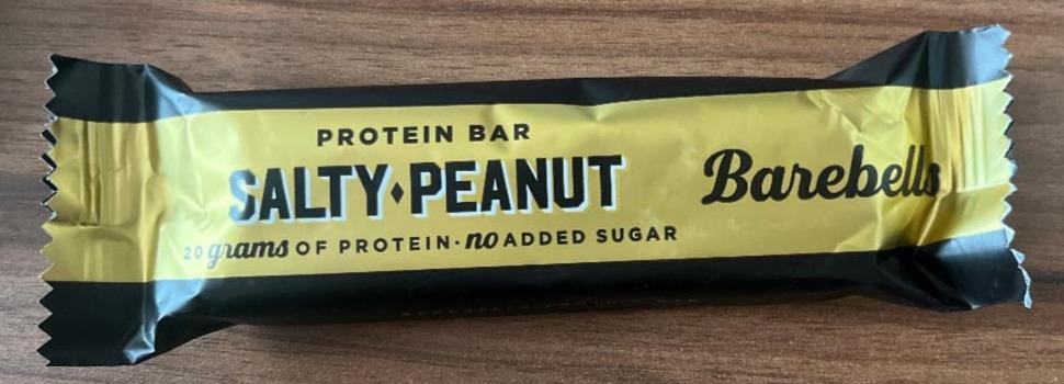 Fotografie - Protein bar salty peanut Barebells