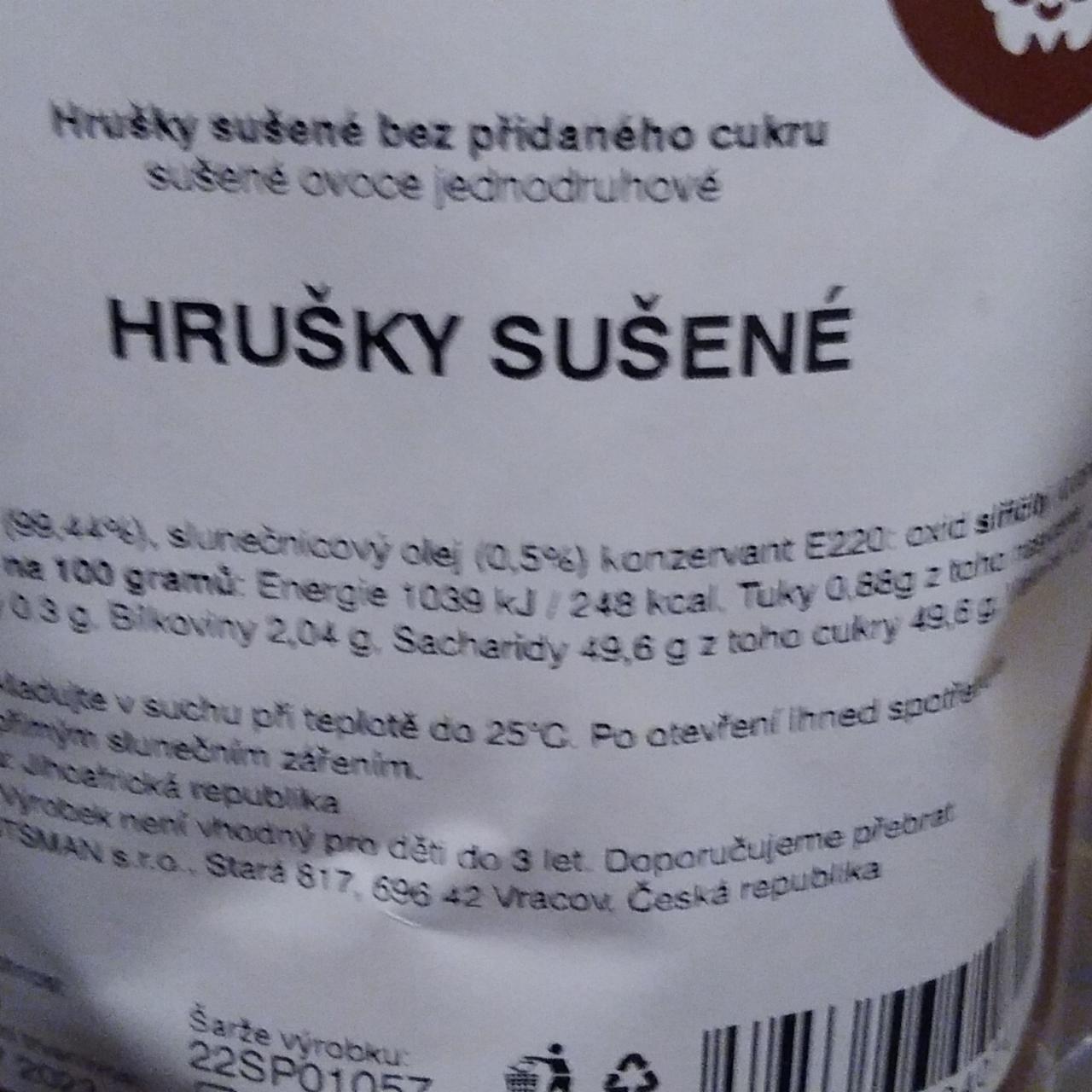 Fotografie - Hrušky sušené Nutsman