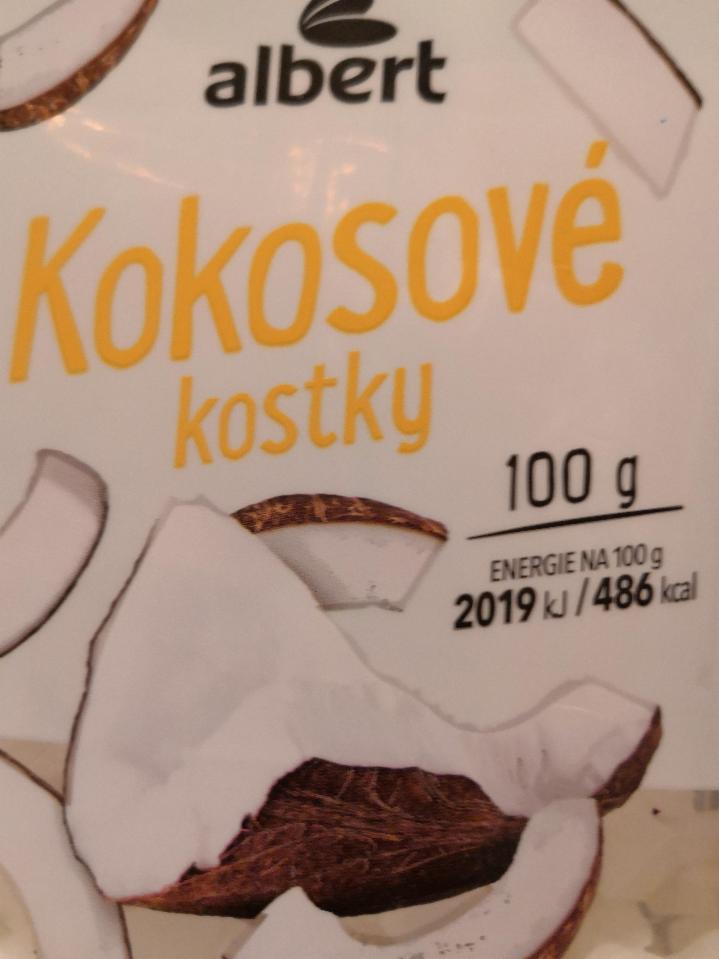 Fotografie - Kokosové kostky Albert