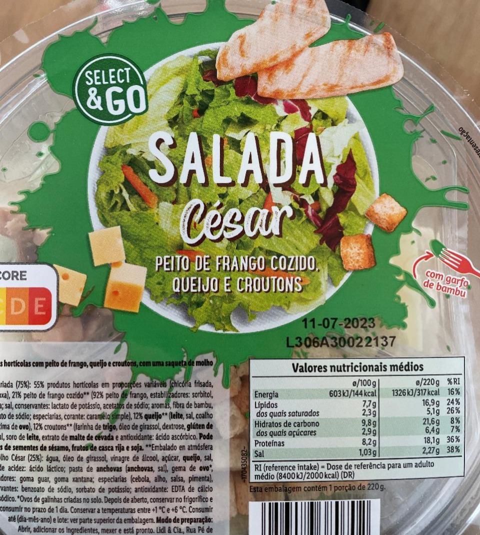 Fotografie - Salada César Select&Go