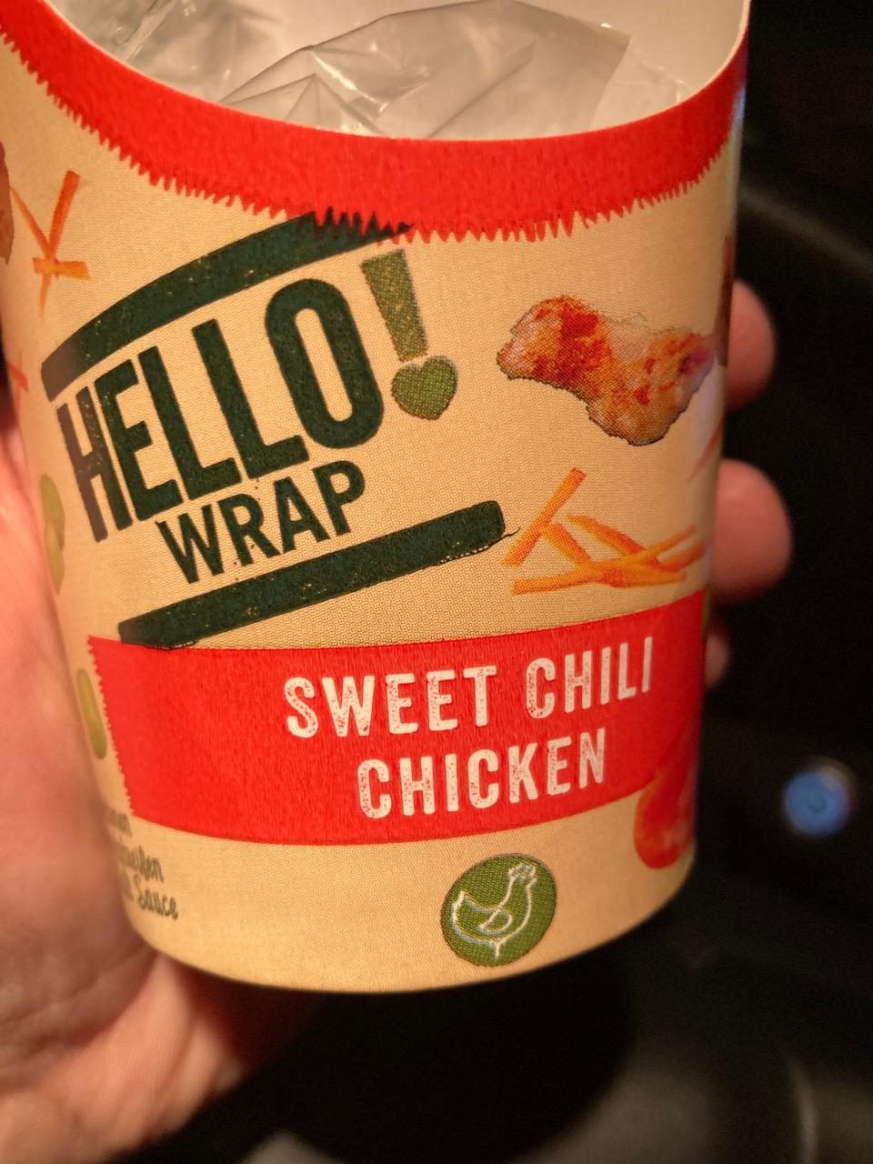 Fotografie - Swett chilli chicken Hello! wrap