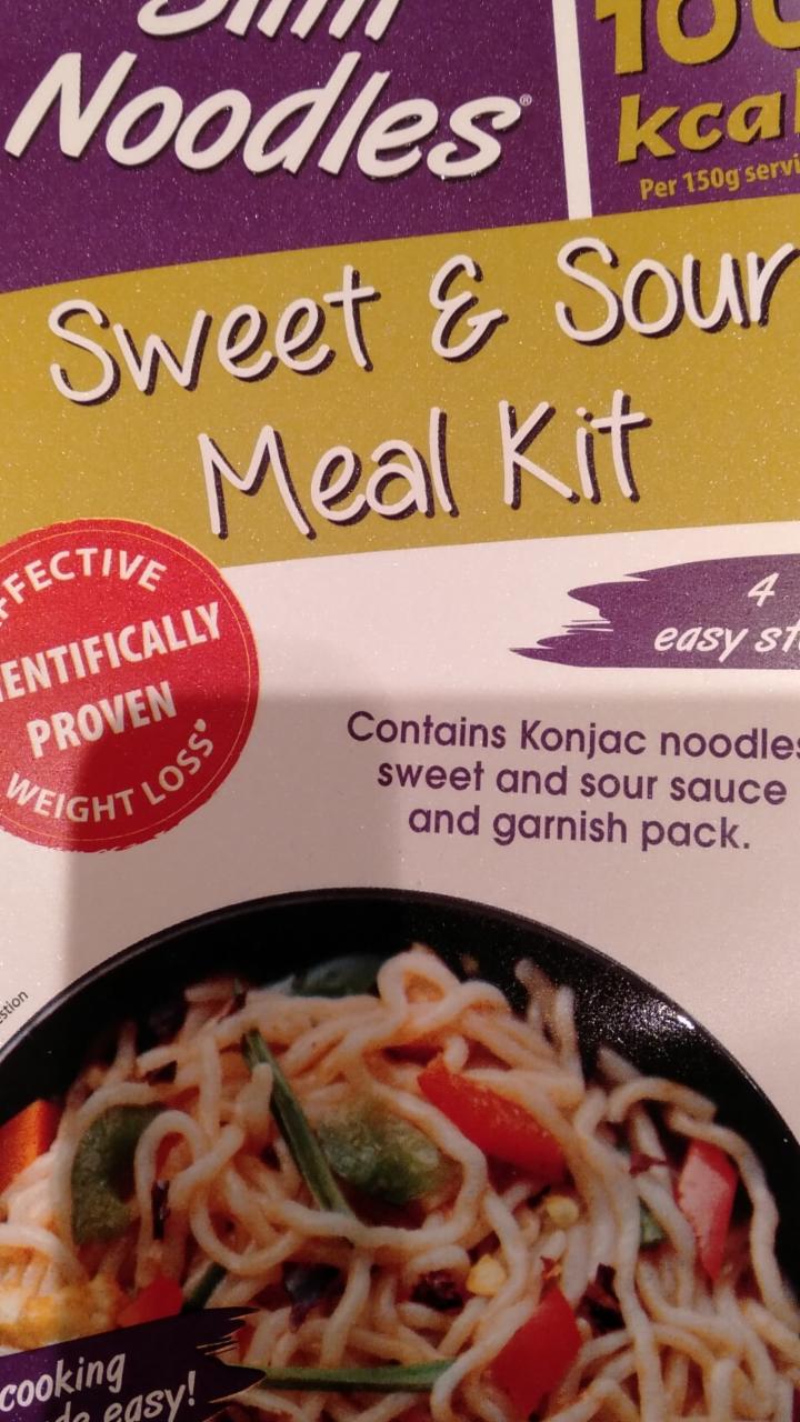 Fotografie - Sweet & Sour Meal Kit Slim Noodles