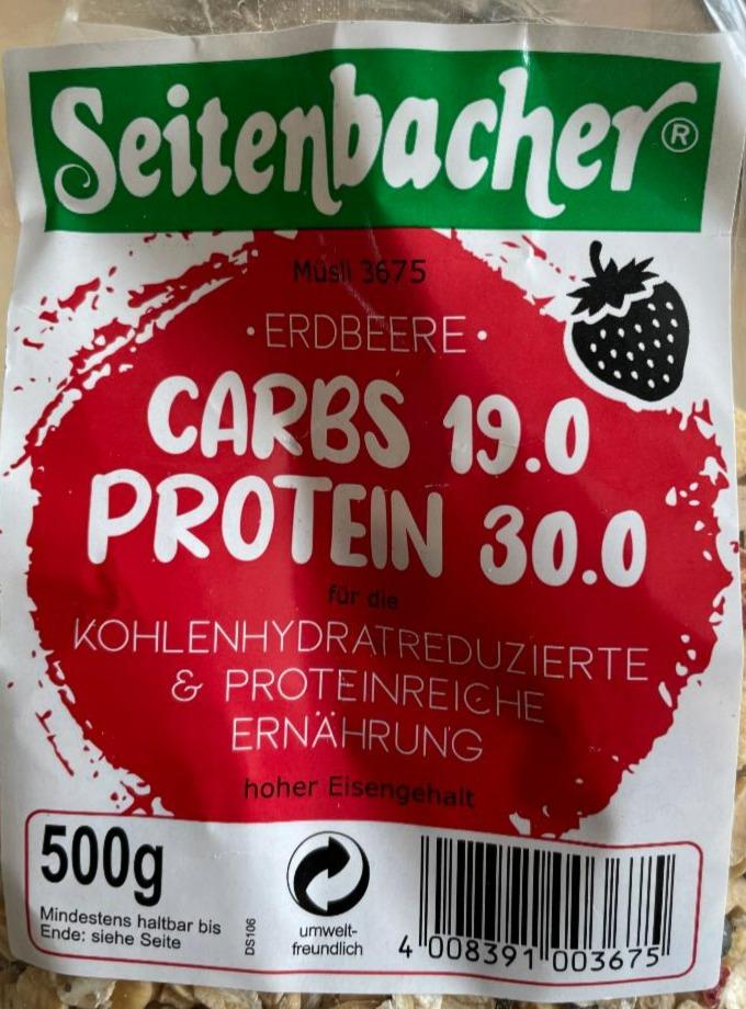 Fotografie - Müsli erdbeere Seitenbacher