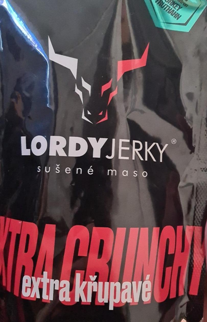 Fotografie - LordyJerky Extra Křupavé Krůtí