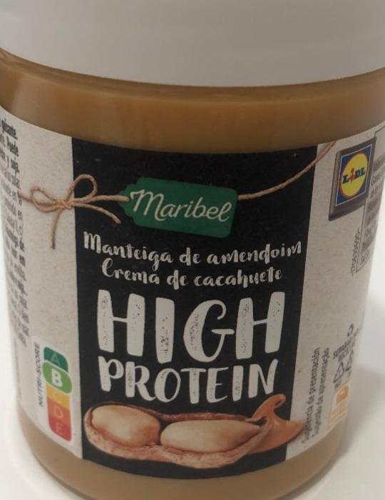 Fotografie - High protein crema di cacahuete Maribel