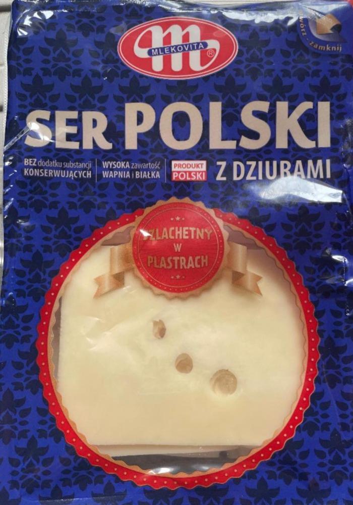 Fotografie - ser polski z dziurami Mlekovita