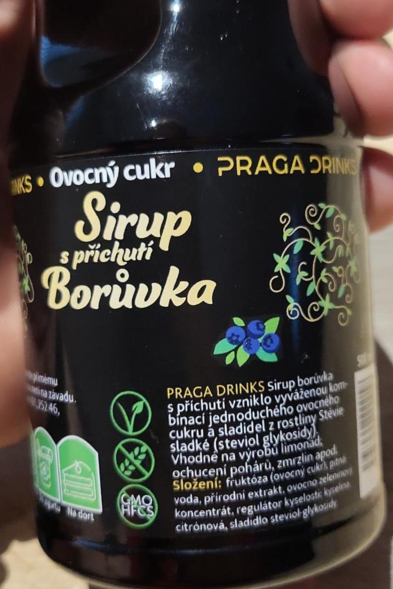 Fotografie - Sirup s příchutí Borůvka Praga Drinks