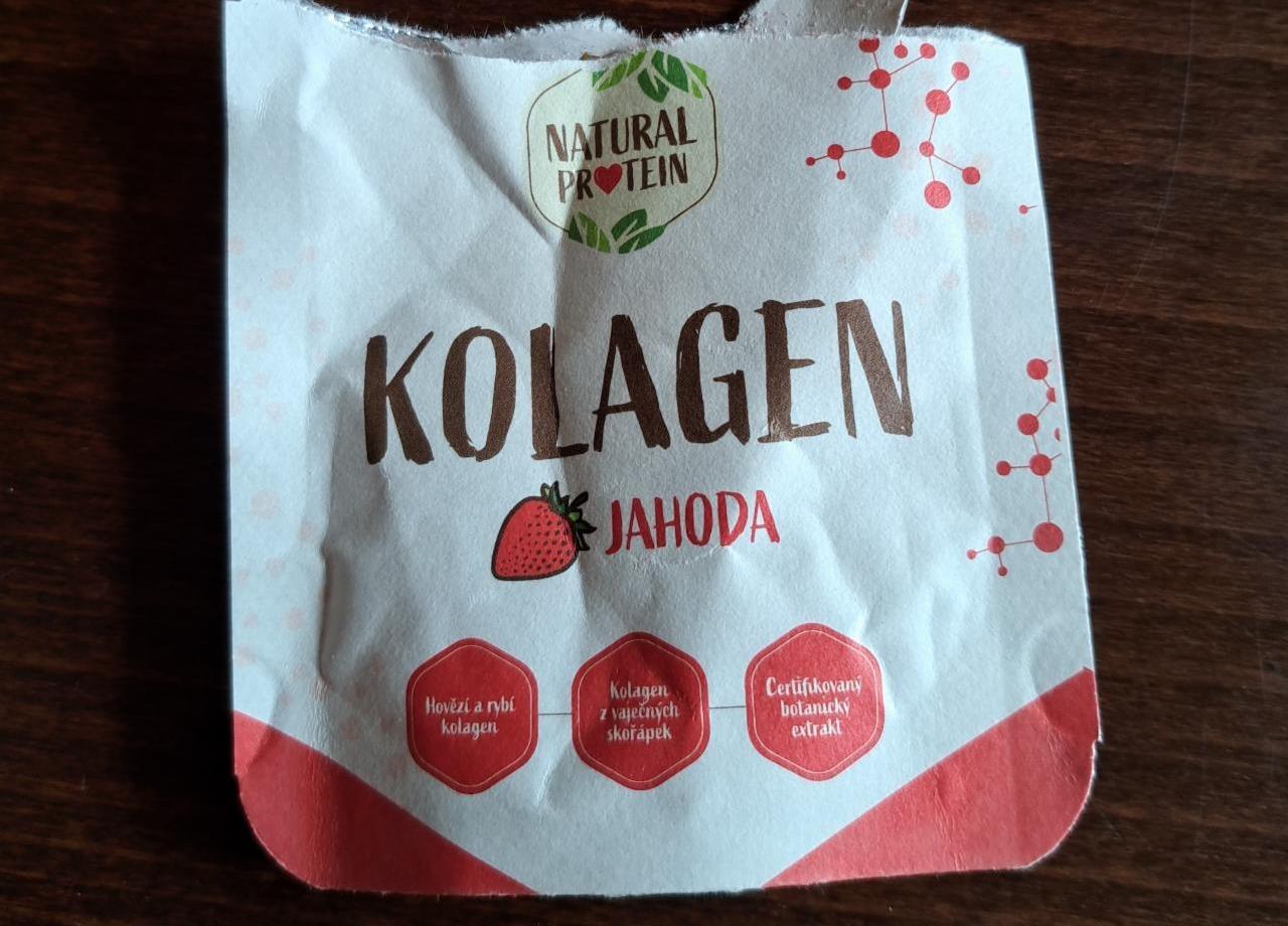 Fotografie - Kolagen Jahoda Natural protein