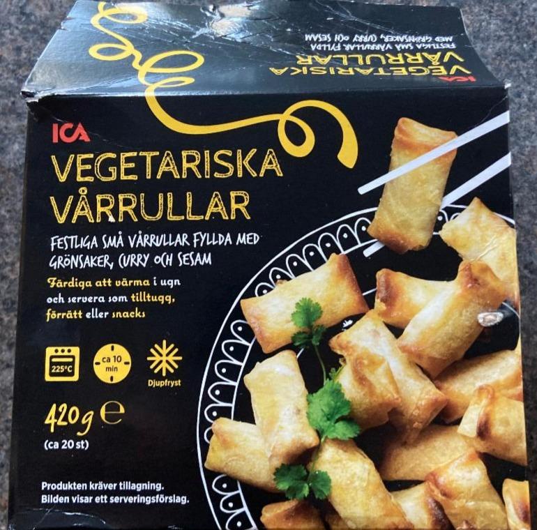 Fotografie - Vegetariska vårrullar ICA