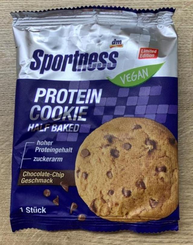 Fotografie - Protein cookie vegan chocholate-chip Sportness