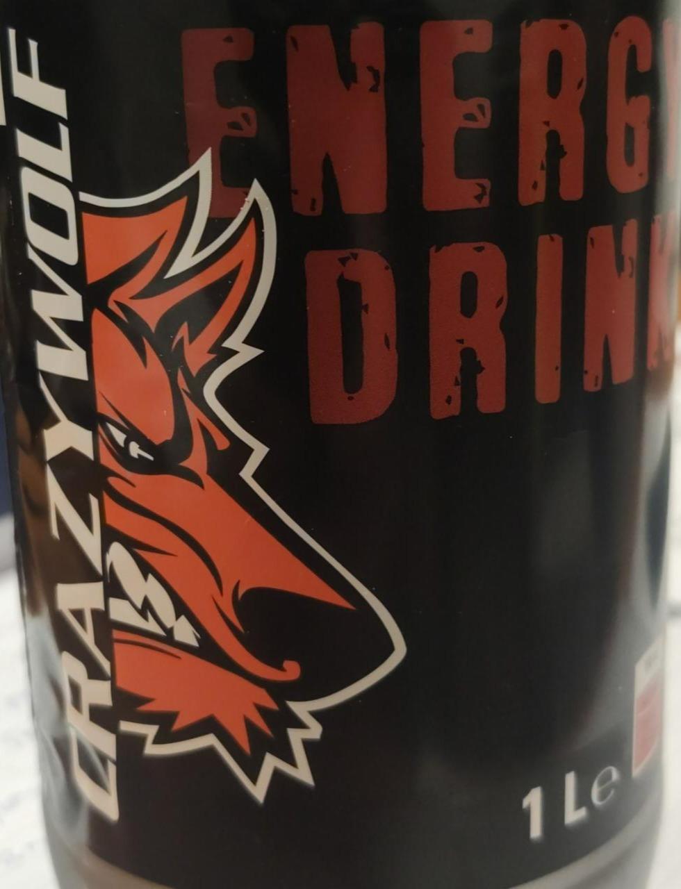 Fotografie - Energy drink Crazy Wolf