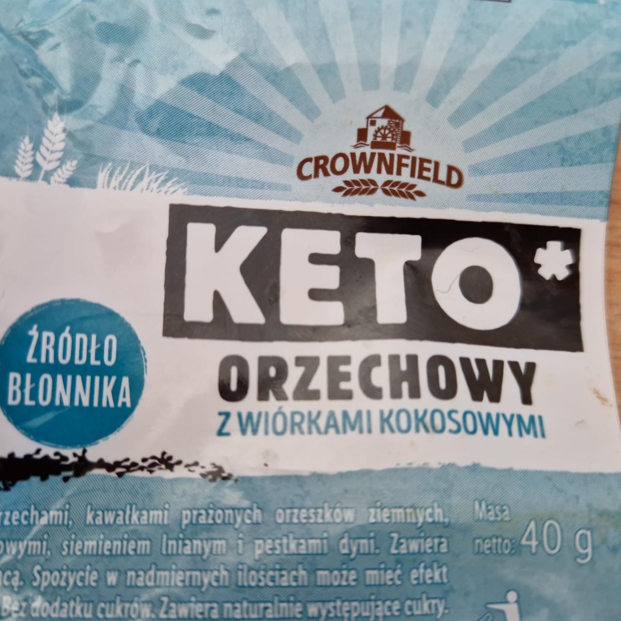 Fotografie - Keto orzechowy zwiórkami kokosowymi Crownfield