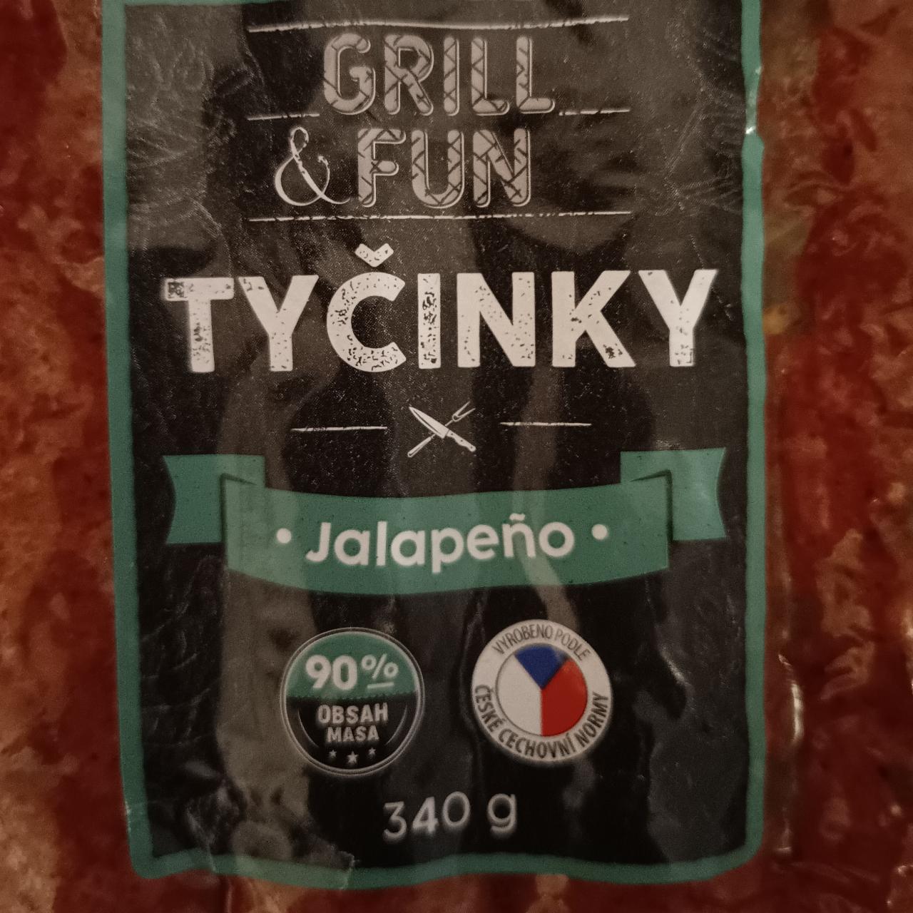 Fotografie - Tyčinky jalapeňo Grill & Fun