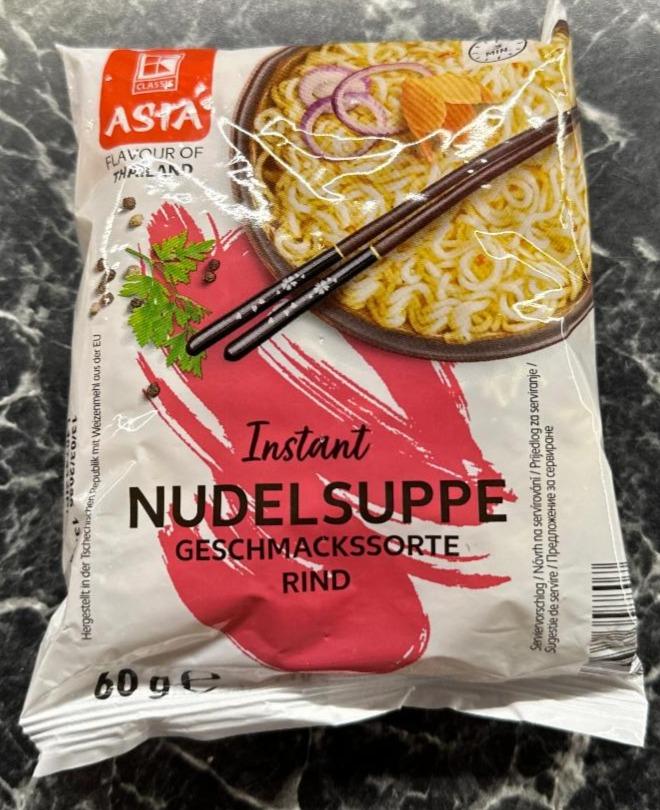 Fotografie - Instant Nudelsuppe geschmackssorte Rind K-Classic