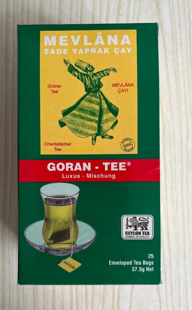 Fotografie - Goran tee Mevlâna