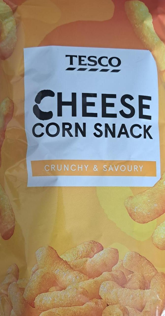 Fotografie - Cheese corn snack Tesco