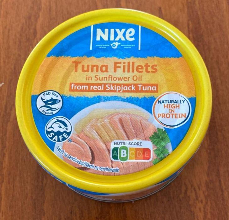 Fotografie - Tuna Fillets in Sunflower Oil Nixe