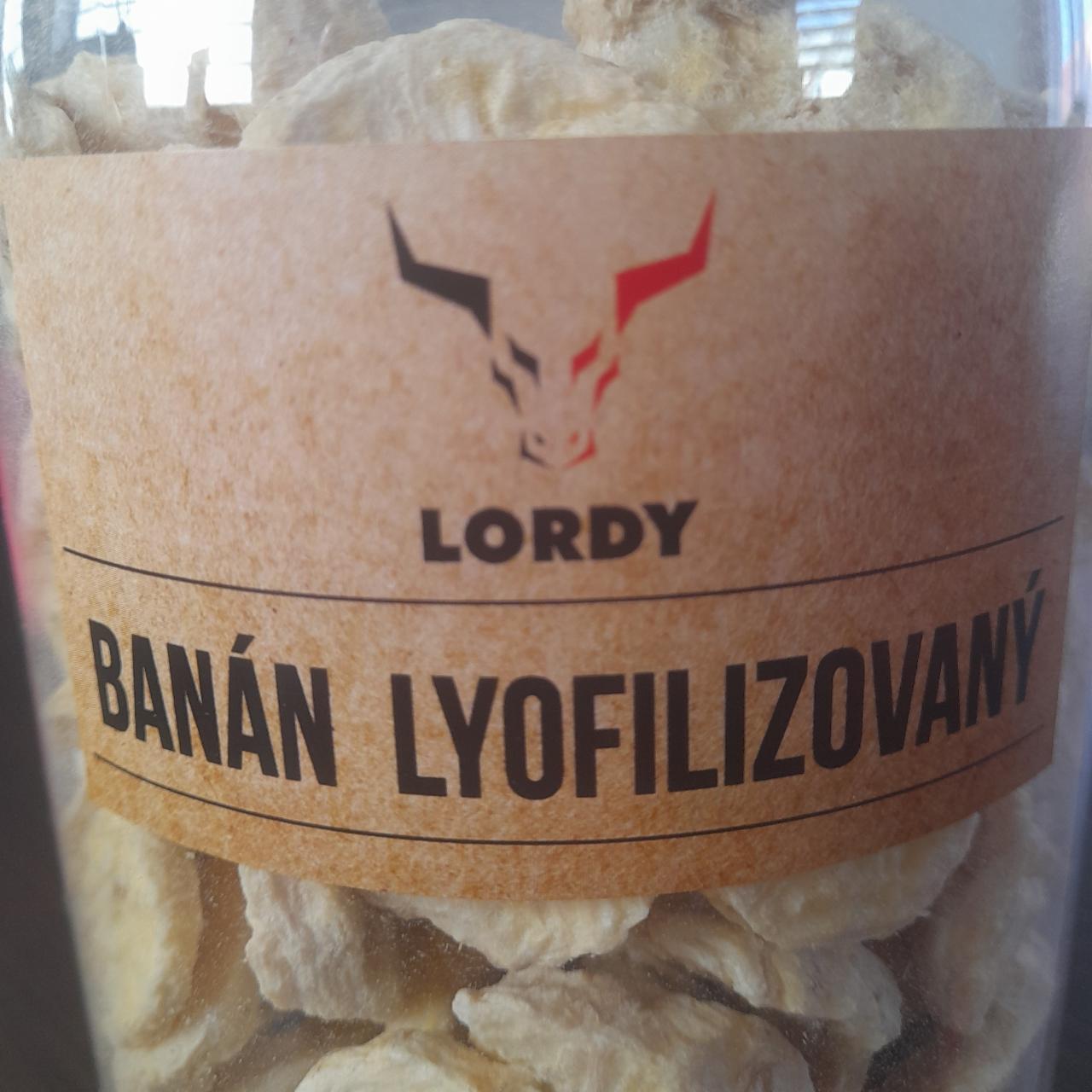 Fotografie - Banán lyofilizovaný Lordy