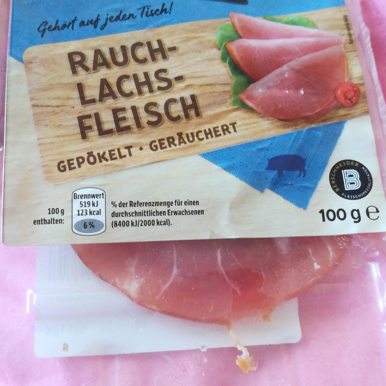 Fotografie - Rauch-Lachs-fleisch Farmländer