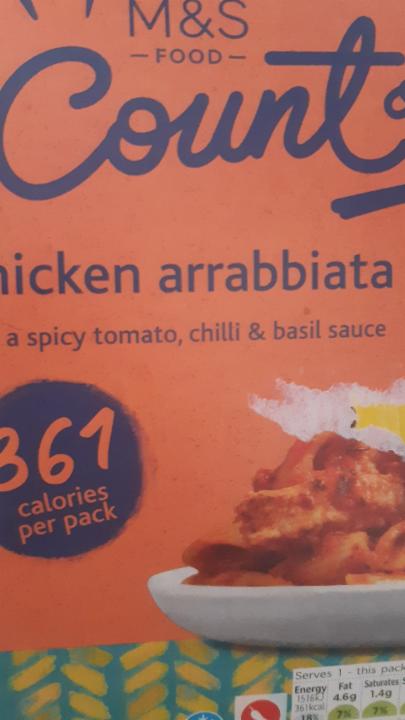 Fotografie - chicken arrabbiata M&S