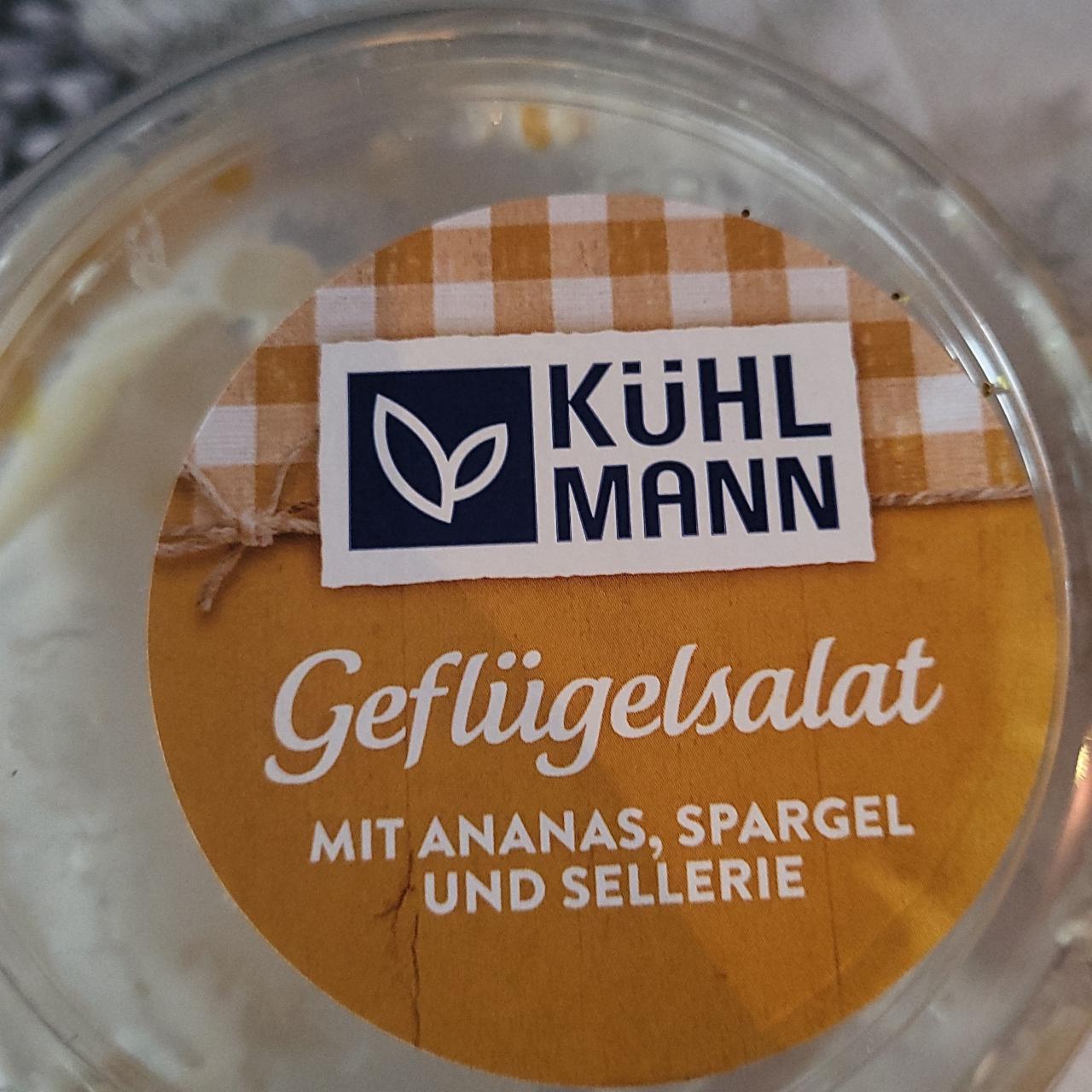 Fotografie - Geflügelsalat mit Ananas, Spargel und Sellerie KüHLMANN