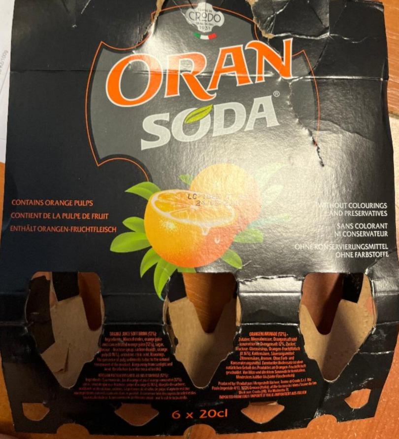 Fotografie - oran soda