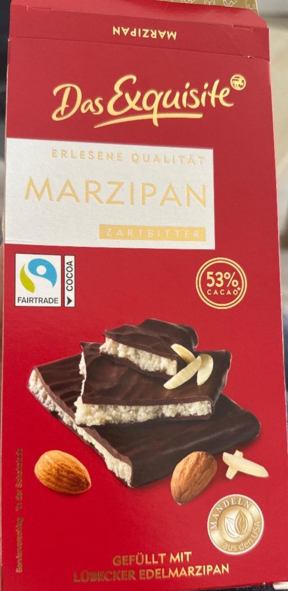 Fotografie - Marzipan zartbitter 53% cacao Das Exquisite