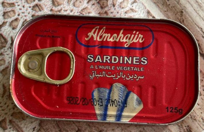 Fotografie - Sardines a l'huile vegetale Almohajir