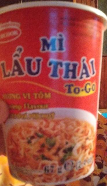 Fotografie - Mi Lau Thai to go krevetová