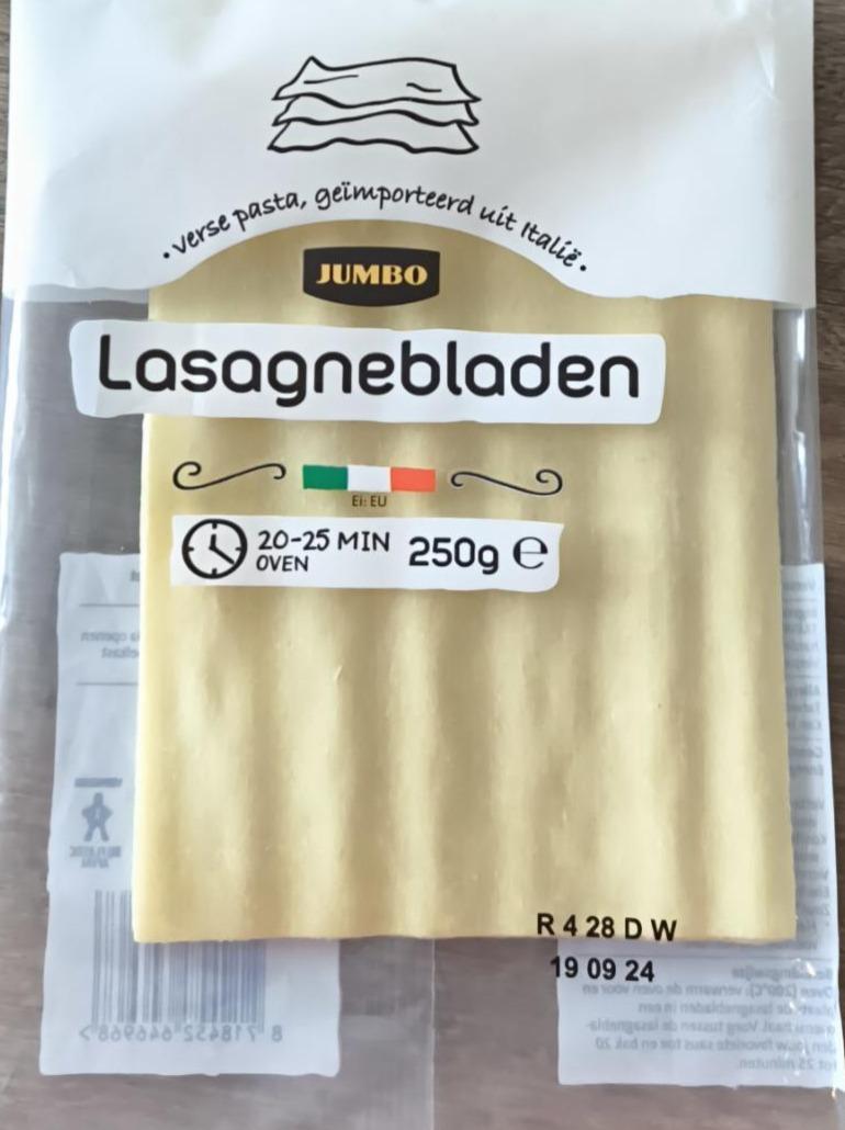 Fotografie - Lasagnebladen Jumbo